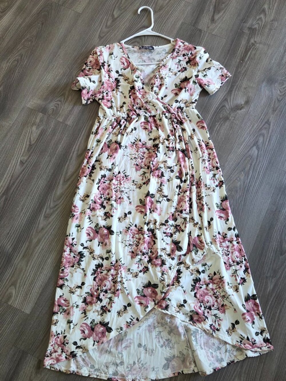Women's medium Due Time Maternity floral fashion dress